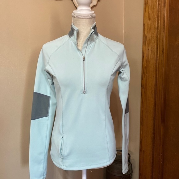 ATHLETA S Candescent Running Half Zip Mint… - Picture 2 of 12